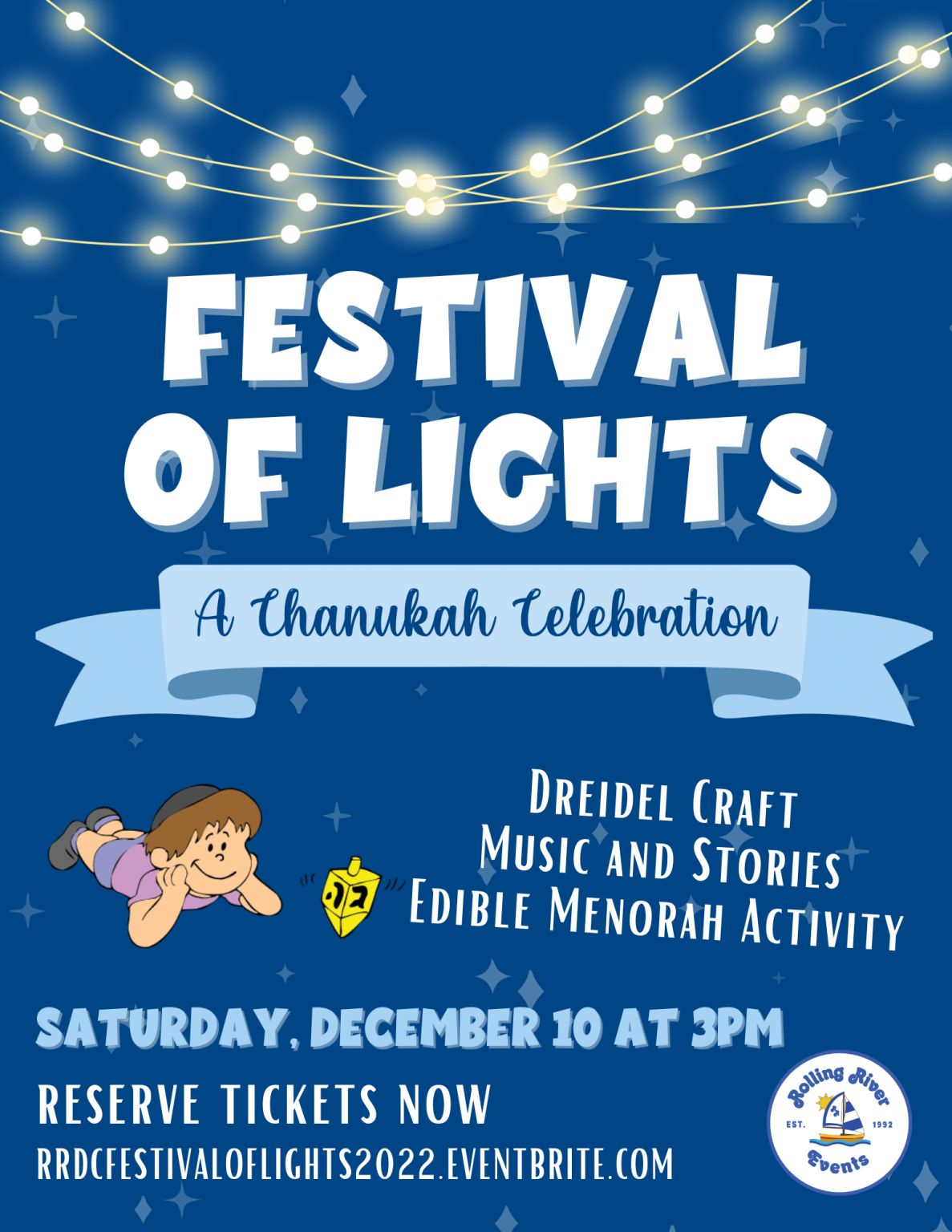 Festival of Lights A Chanukah Celebration Saturday, December 10